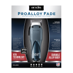 Машинка для стрижки волос сетевая вибрационная Andis Pro Alloy Fade Adjustable AAC-1 Blue