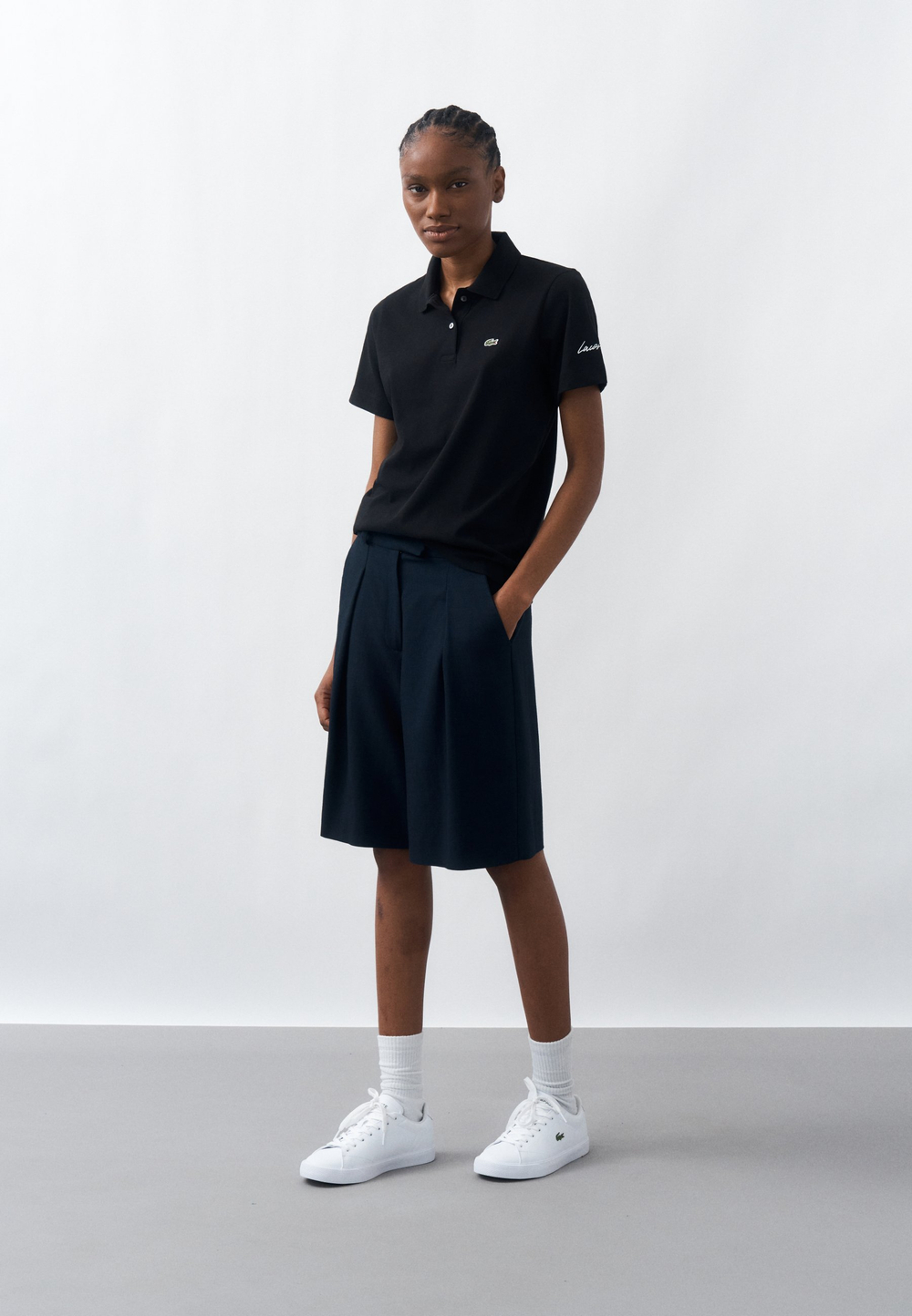 Lacoste Футболка-поло - Чёрный (LA221D0DE-Q11)