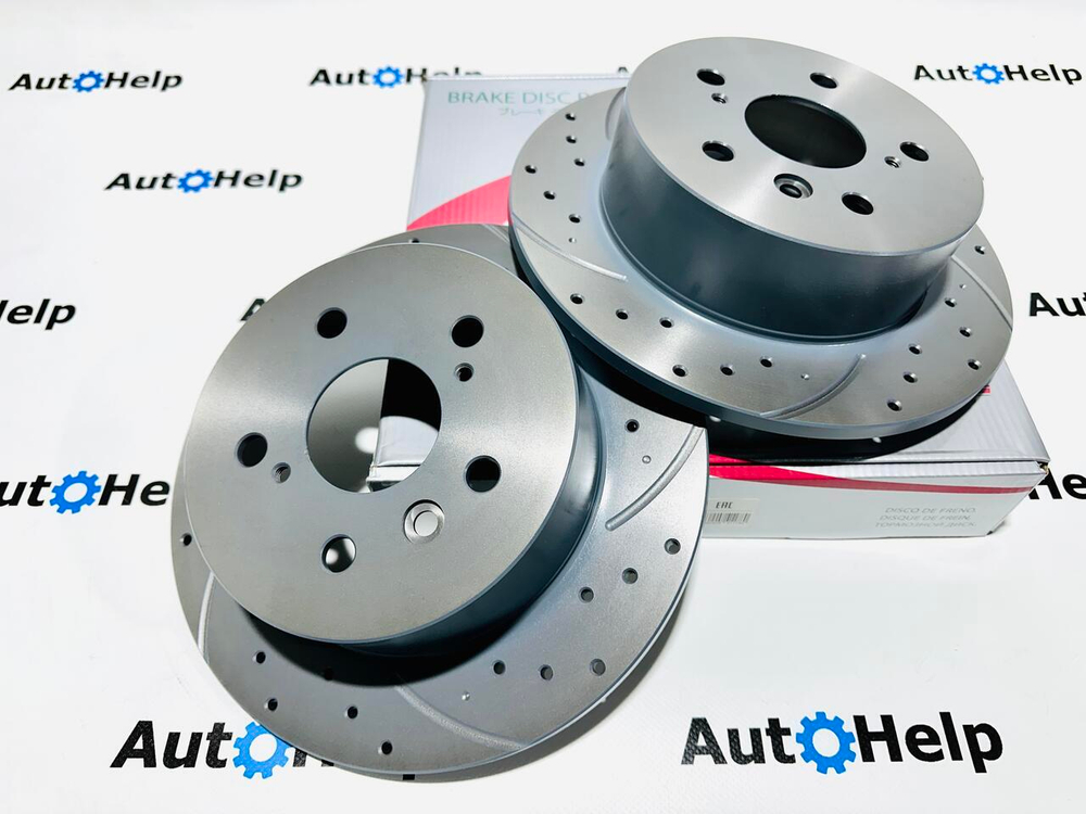Диск тормозной перфорированный G-Brake GFR-01758R задний правый 281mm