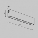 Накладной светильник Maytoni Technical Points TR150-1-12W3K-M-BS