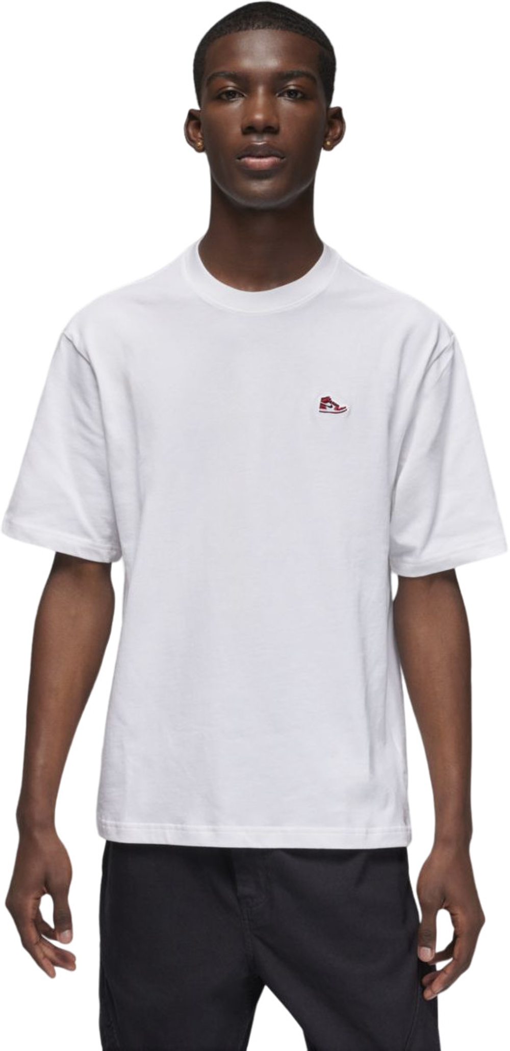 FN5982-100 Футболка Jordan M J BRAND SNKR PTCH SS CREW