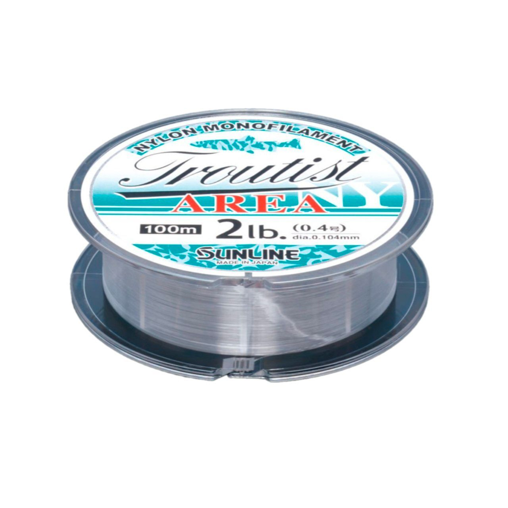 Леска для рыбалки SUNLINE Troutist AREA NY 100M 2.5LB/#0.5