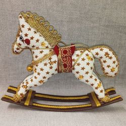 Ёлочная игрушка Лошадка-Качалка №2