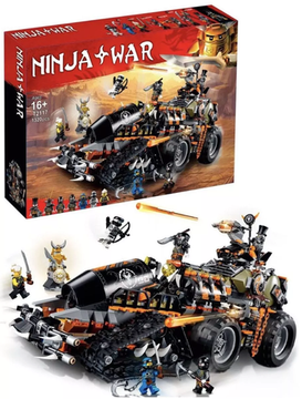 Конструктор Ninja "Стремительный странник" 1320 деталей , Bela арт. Т2117