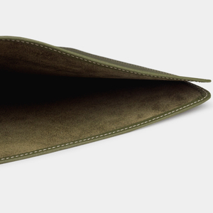 Чехол для iPad из кожи теленка, зеленого цвета