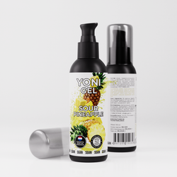 Лубрикант для орального секса SGAN YONI GEL со вкусом кислого ананаса, 100 мл