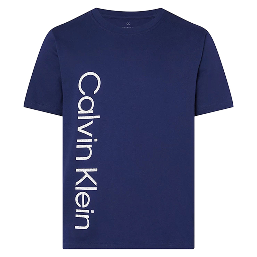 Мужская теннисная футболка Calvin Klein PW SS T- Shirt - небесный