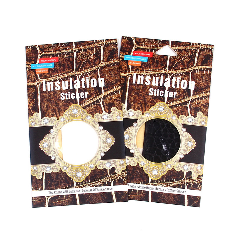 Наклейка из экокожи для iPhone X/XS, 011062 Хаки