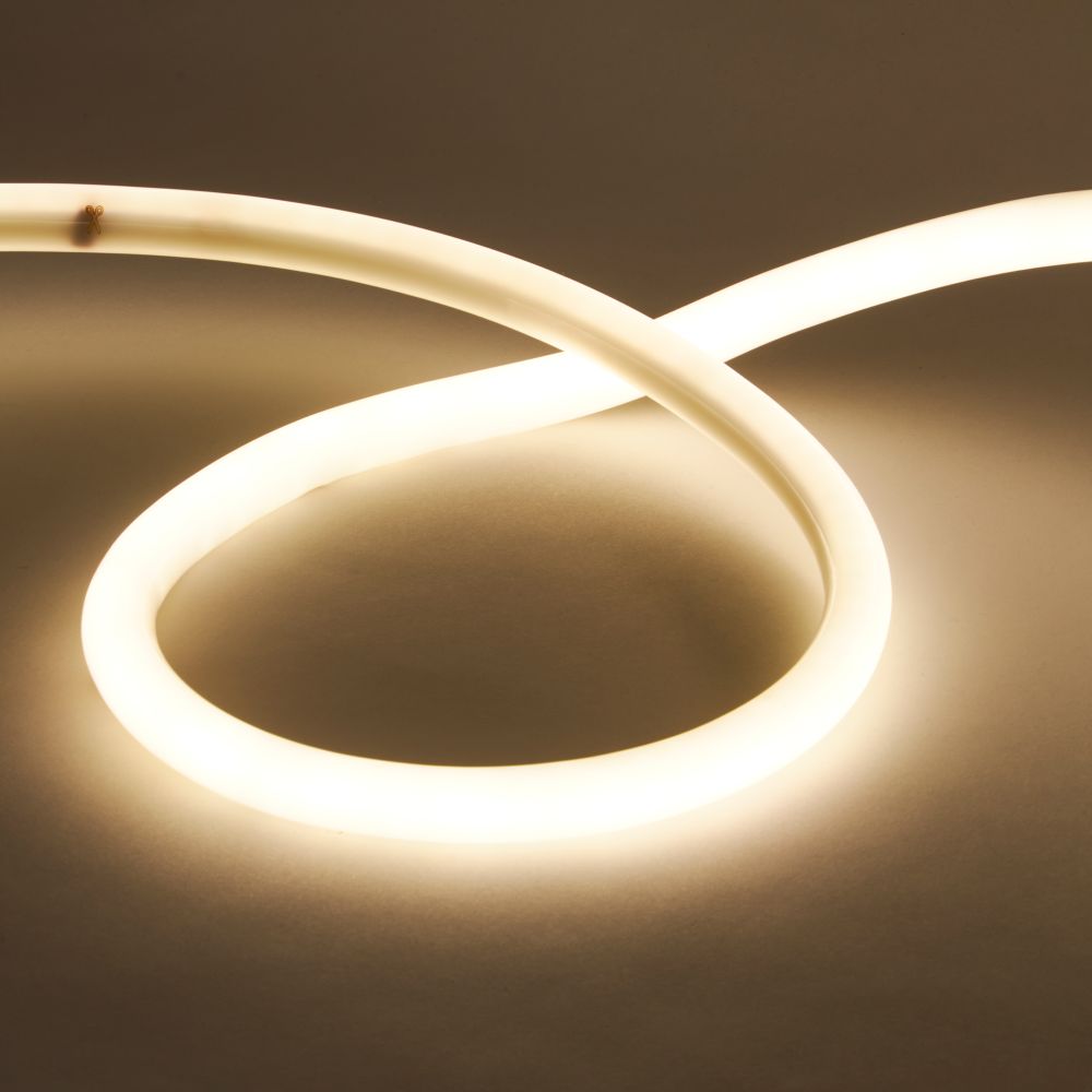 ULS-N40-2835-120LED-m-16mm-IP68-DC24V-10W-m-5M-4000K NEON SET01 Комплект светодиодной ленты для бань и саун. до +100С. катушка 5м. Белый свет 4000К. Крепление в-к. TM Uniel