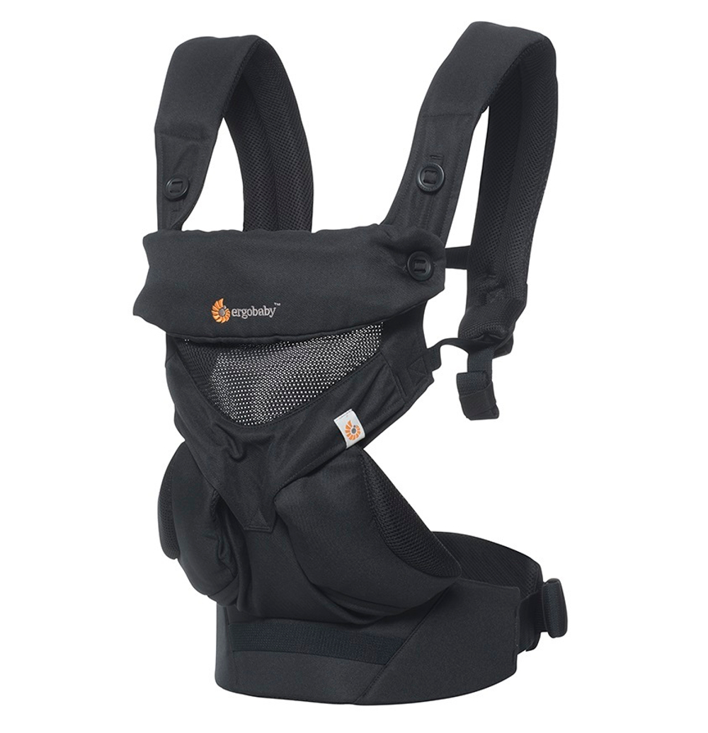 Ergobaby 360 cool air mesh - onyx black эргономичный кенгуру рюкзак