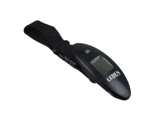 Весы для багажа электронные LEBEN до 40кг пластик (24шт/кор)