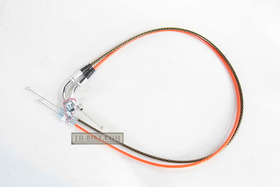 Throttle Cables set (1 pair) Yamoto Extended. for Honda CRF250-300L-M-Rally.