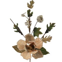 GAEM Цветок искусственный "Магнолия", L11 W11 H59 см