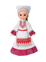 Кукла Эля в марийском костюме 30см. (Весна)