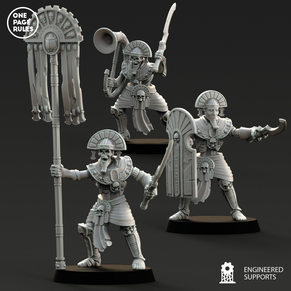Tomb King Guard Com Group