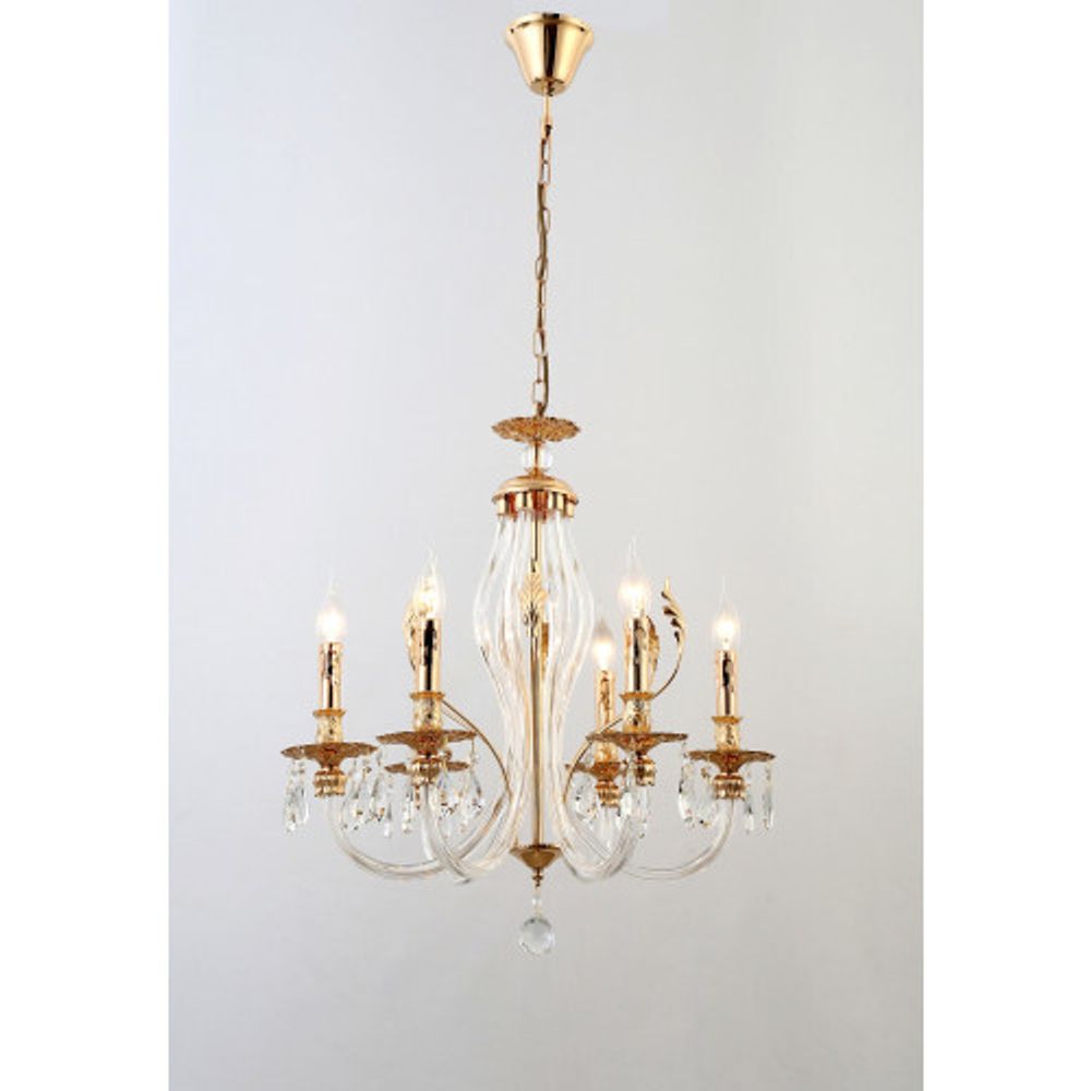 Люстра Rivoli Melanie 1020-206 6 х Е14 40 Вт хрусталь классика