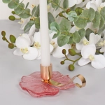 Подсвечник «Нежность» 15*12*5,8 см, Розовый