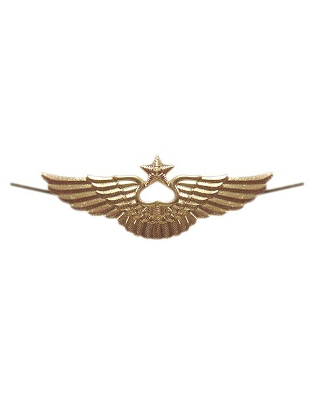 Эмблема на тулью ВВС нового образца рифленая