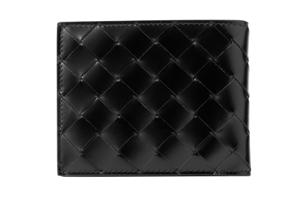 Bottega Veneta Intreccio Bi Fold Wallet
