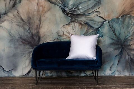 Подушка пух перо в 100% хлопке упругая 60х60 German Grass 3 Звезды Белый