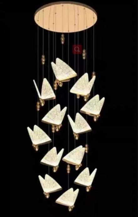 Pendant design lamp  butterfly ( 12 )