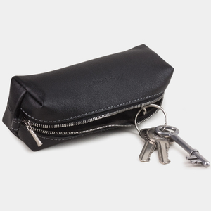 Ключница кожаная Cofre черного цвета