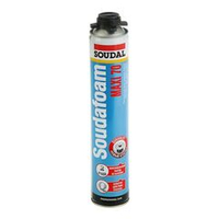 Пена монтажная Soudal Soudafoam Maxi 70, пистолетная, летняя, до 70 л, 870 мл