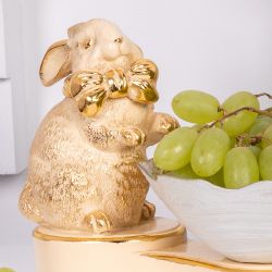 Фруктовница-конфетница Кролик Банни Айвори