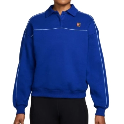Женская теннисная куртка Nike Court Collection Heritage Fleece - old royal