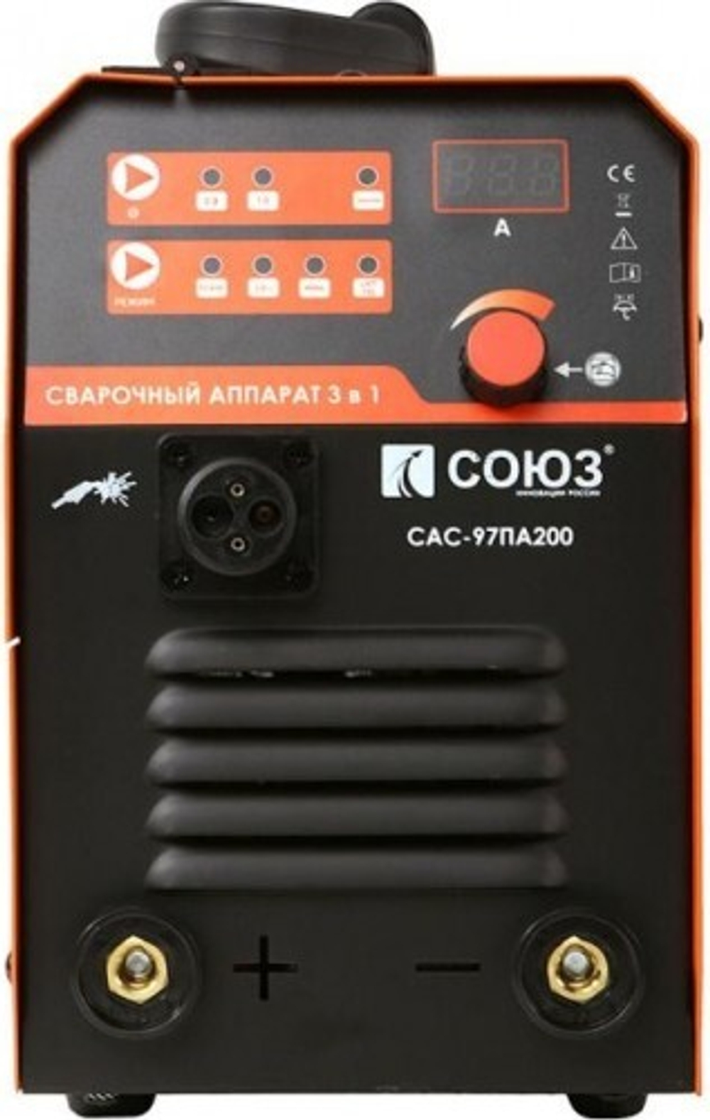 Сварочный полуавтомат СОЮЗ САС-97ПА200 инверторный