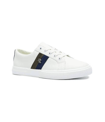 Кожаные кроссовки Janson II LAUREN RALPH LAUREN - белый(802942783)