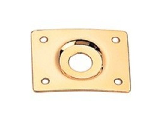 PAXPHIL HJ005-GD - крышка разъема 1/4" для электрогитары