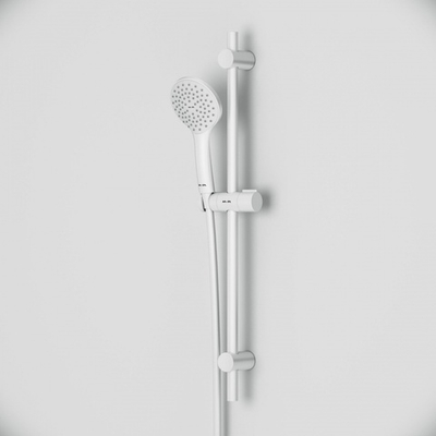 F0190033 Gem душ.комплект: ручн.душ 1 ф-ция d 110 мм, штанга 700, шланг 1 750 мм, белый, шт.