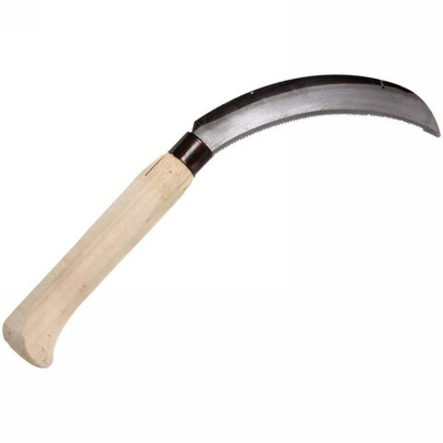 Серп «Травник» 6,5» деревянная ручка