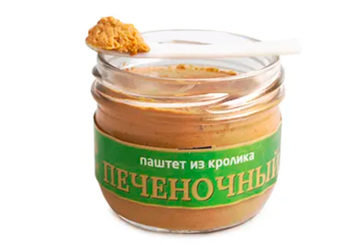 Паштет из кролика печеночный, 90г