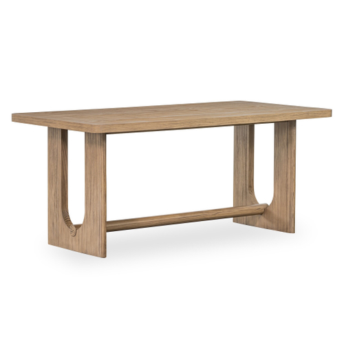 Прямоугольный кухонный стол из массива дуба - ELYS