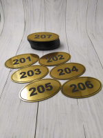 Номерок на дверь ND-09