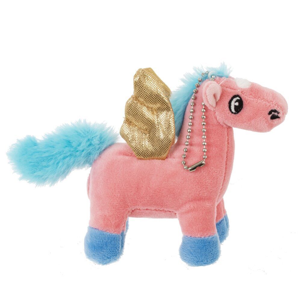 GAEM Игрушка набивная "Лошадка", с цепочкой, L14 W6 H10 см, 4в.