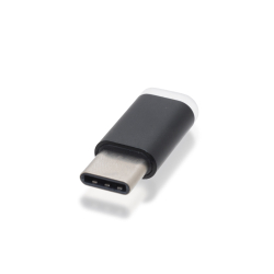 Адаптер-переходник ROSCO Micro-USB to Type-C оптом (арт. ADPT-TYPE-C-MUSB-BLACK)