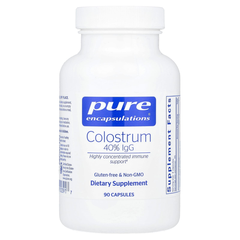 Pure Encapsulations, Молозиво, 90 капсул (450 мг на капсулу)
