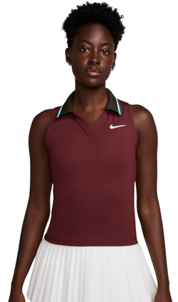 Топ теннисный Nike Court RG Dri-FIT Slam Tennis Tank - dark team red/dusty cactus/white