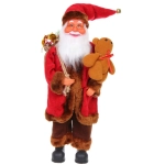 Дед Мороз - Лесовичок «Новый год у ворот» 45 см, Красный