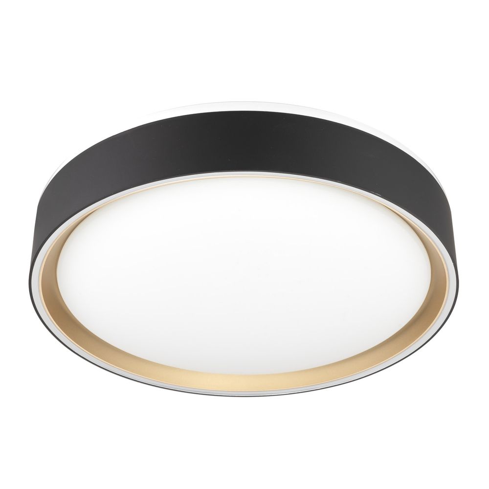 Citilux BOSS CL751251G LED RGB Светильник с пультом Чёрный с Золотом