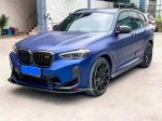 Карбоновая губа переднего бампера для BMW X3M/X4M F97/F98 Рестайлинг 2021+ БМВ