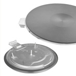 Эл.конфорка чугунная ЭКЧ НР-F2200W, 230V с ободом