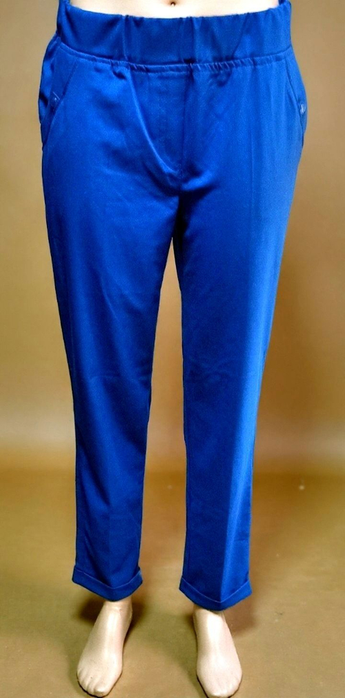 Брюки женские, размер 48, цвет голубой