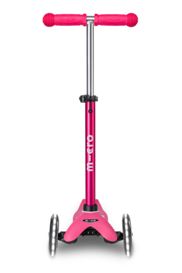 Самокат Mini Micro Deluxe LED Розовый