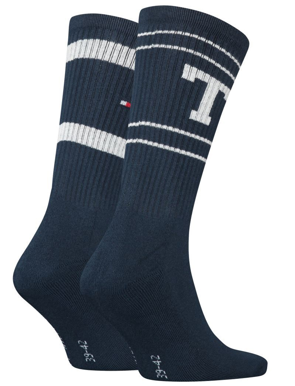 Теннисные носки Tommy Hilfiger Sock Sport Patch 2P - Blue