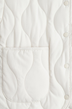 H&M Стеганая куртка, кремовый