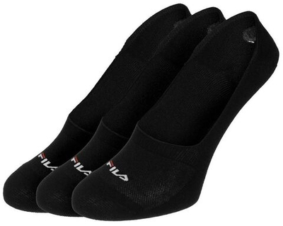 Теннисные носки Fila Unisex Ghost Socks 3P - black